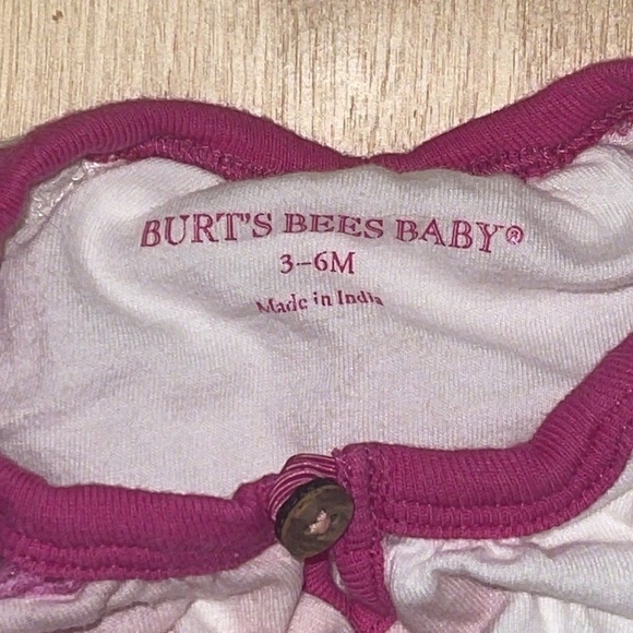 Burt’s Bees Baby Summer Dress Baby Girl 3-6 Months - Picture 6 of 7